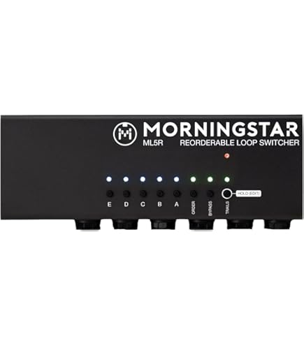 Amazon | Morningstar FX / ML5 MIDI-Controlled 5 Loop Switcher 5